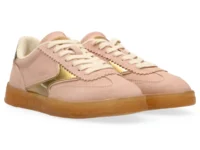 Alternative view of Scotch & Soda   Nixie Low Top Suede Trainers, Pink