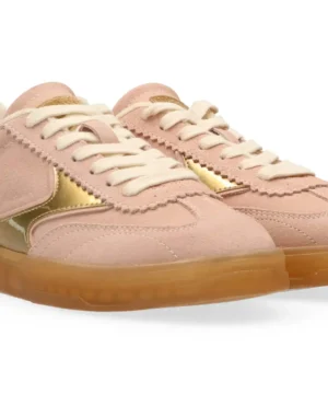 Alternative view of Scotch & Soda   Nixie Low Top Suede Trainers, Pink