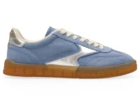 Scotch & Soda   Nixie Low Top Suede Trainers- Blue