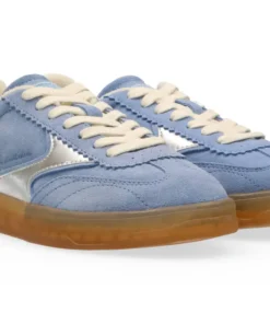 Alternative view of Scotch & Soda   Nixie Low Top Suede Trainers- Blue