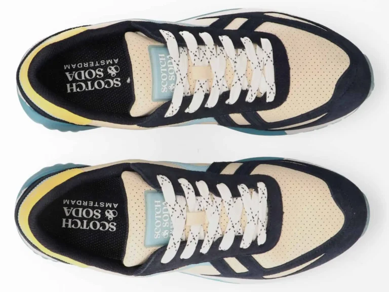 Scotch & Soda   Vivex Suede Low Top Trainers - Image 5