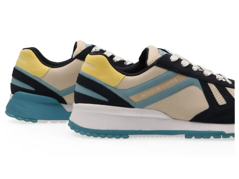 Scotch & Soda   Vivex Suede Low Top Trainers - Image 4