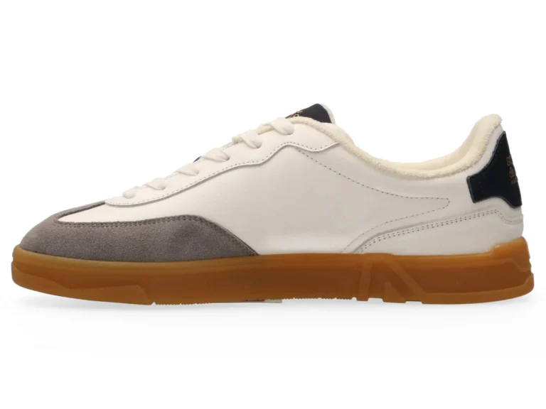 Scotch & Soda   Slim Leather Low Top Trainers - Image 5