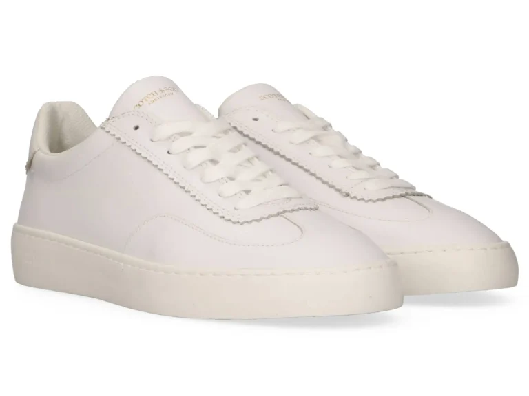 Scotch & Soda   Plakka  Low Top Leather Trainers - Image 2