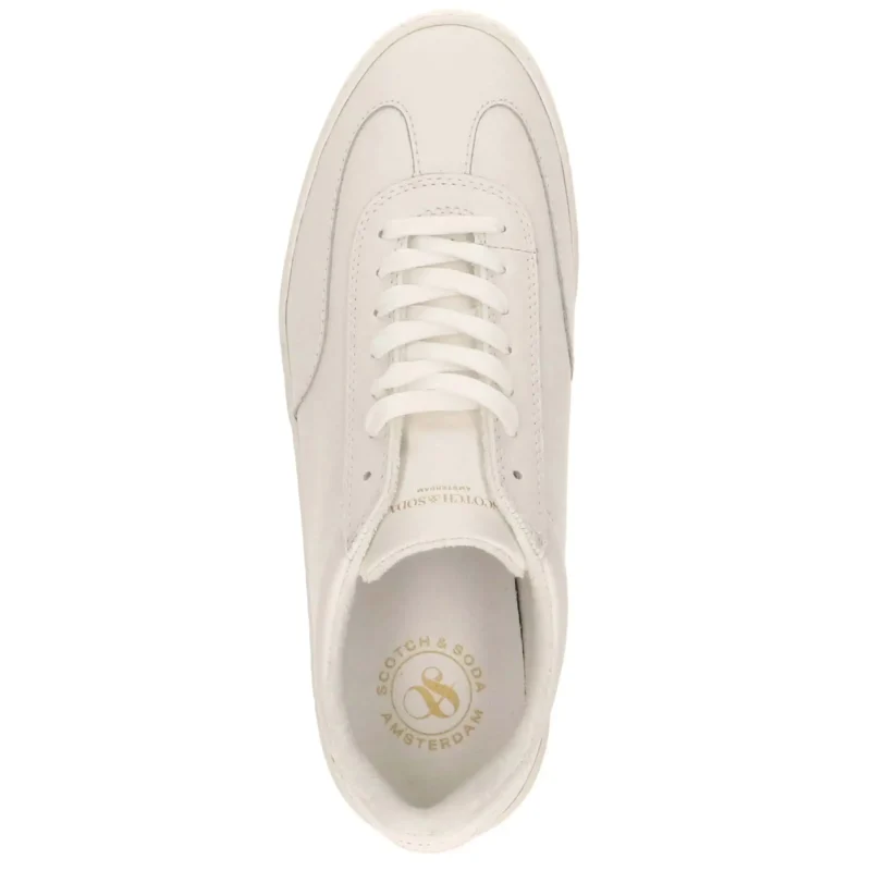 Scotch & Soda   Plakka  Low Top Leather Trainers - Image 3