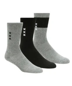 Scotch & Soda Men's 3-pack 1/2 Terry Crew socks