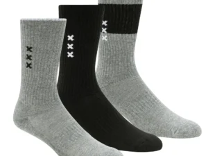 Scotch & Soda Men's 3-pack 1/2 Terry Crew socks