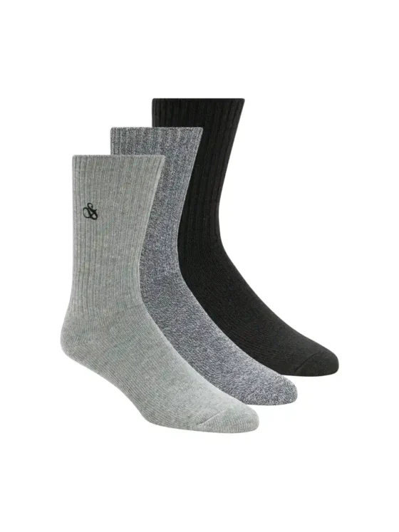 Scotch & Soda Men's 3-pack Non Terry Crew socks