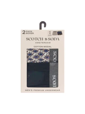Alternative view of Scotch & Soda 2 pack Men's Modal Knit Boxer shorts