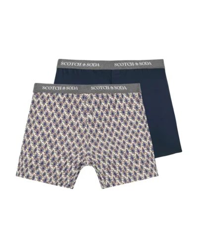 Scotch & Soda 2 pack Men's Modal Knit Boxer shorts