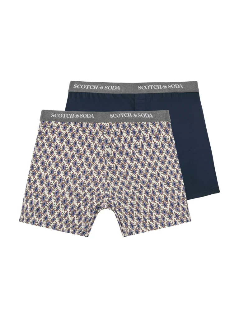 Scotch & Soda 2 pack Men's Modal Knit Boxer shorts