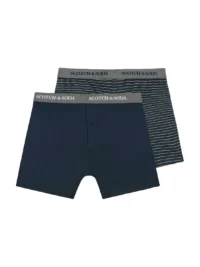 Scotch & Soda 2 pack Men's Modal Knit Boxer shorts