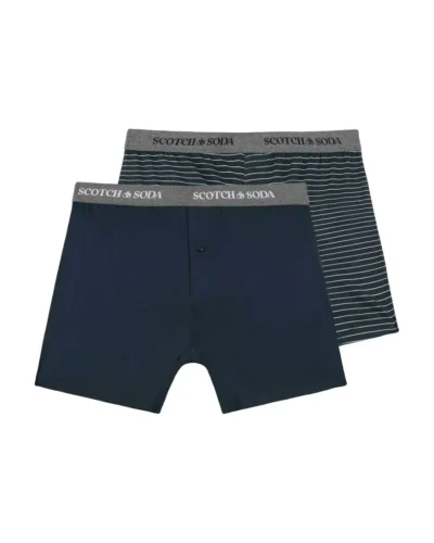 Scotch & Soda 2 pack Men's Modal Knit Boxer shorts