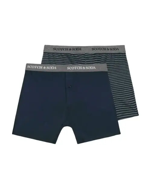Scotch & Soda 2 pack Men's Modal Knit Boxer shorts