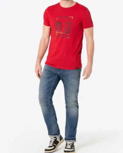 Alternative view of Timezone - Slim Scott, blue second hand wash