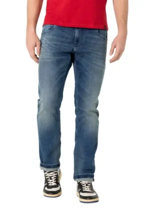 Timezone - Slim Scott, blue second hand wash