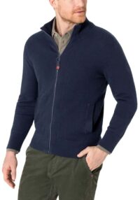 Timezone : Front zipper knitted sweater