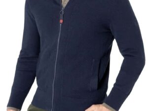 Timezone : Front zipper knitted sweater