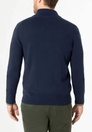 Alternative view of Timezone : Front zipper knitted sweater