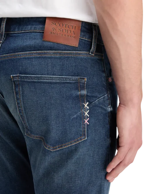 Scotch & Soda 178700 The Zee straight fit jeans - Lux blue - Image 3