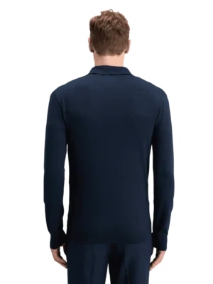 Scotch & Soda 178810 Knitted Polo long sleeve image2