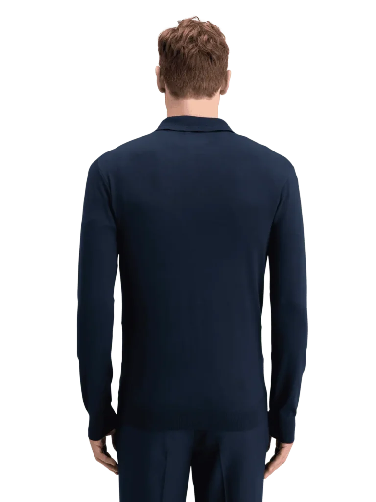 Scotch & Soda 178810 Knitted  Polo long sleeve - Image 4