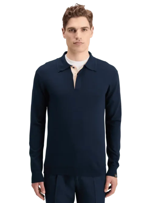 Scotch & Soda 178810 Knitted  Polo long sleeve