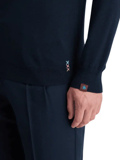 Scotch & Soda 178810 Knitted  Polo long sleeve - Image 3