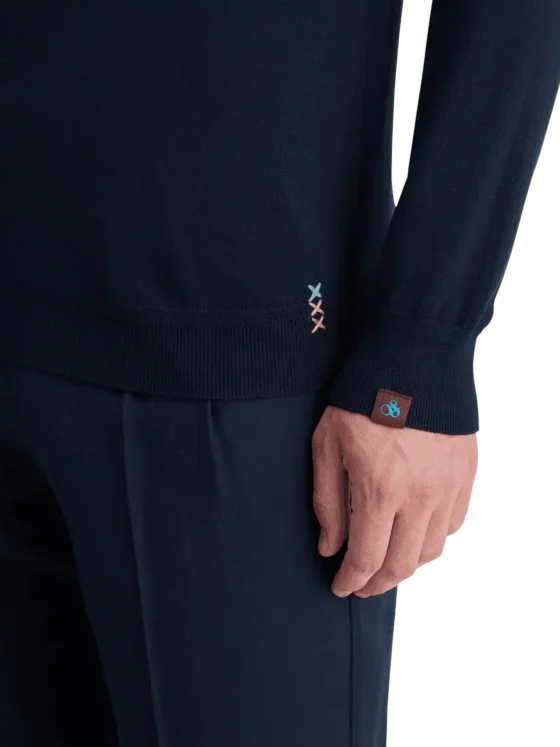 Scotch & Soda 178810 Knitted  Polo long sleeve - Image 3