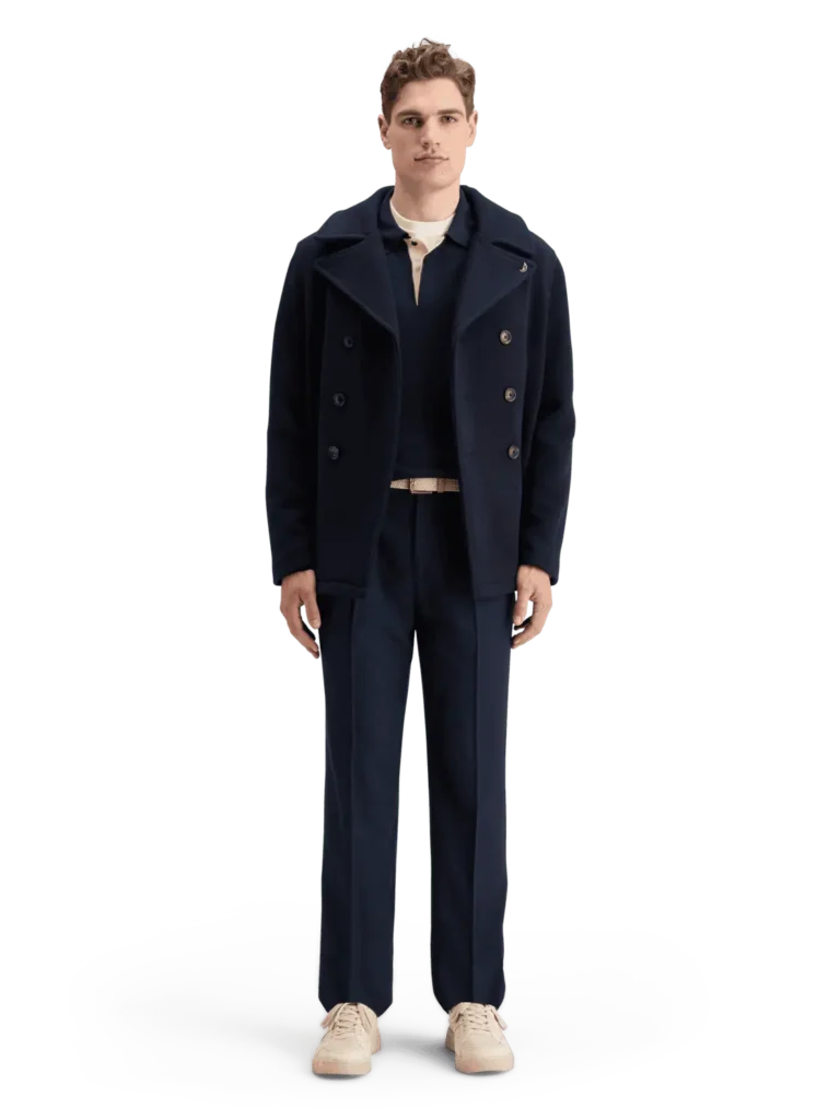 Scotch & Soda 178810 Knitted  Polo long sleeve - Image 2