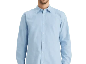 Scotch & Soda 179186 Essential Oxford Solid shirt blue