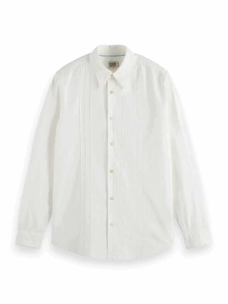 Scotch & Soda 178713  Regular fit tuxedo shirt