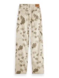 Alternative view of Scotch & Soda 178310 The Ripple authentic straight jeans- Poetry Tapestry