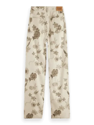 Alternative view of Scotch & Soda 178310 The Ripple authentic straight jeans- Poetry Tapestry