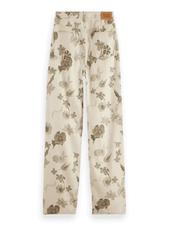 Scotch & Soda 178310 The Ripple authentic straight jeans- Poetry Tapestry - Image 2