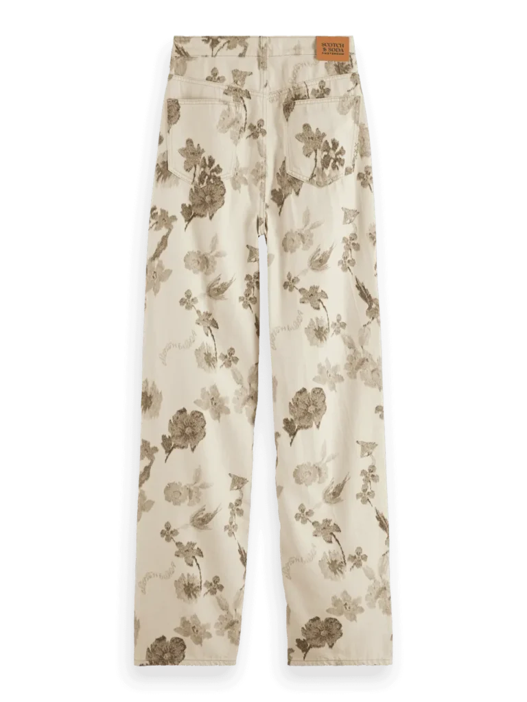 Scotch & Soda 178310 The Ripple authentic straight jeans- Poetry Tapestry - Image 2