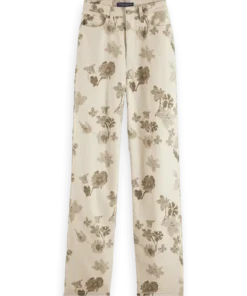 Scotch & Soda 178310 The Ripple authentic straight jeans- Poetry Tapestry