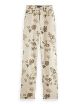 Scotch & Soda 178310 The Ripple authentic straight jeans- Poetry Tapestry