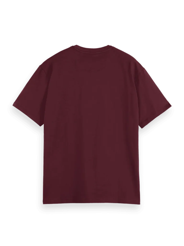Scotch & Soda 178777 Essential regular fit logo T-shirt - Image 5