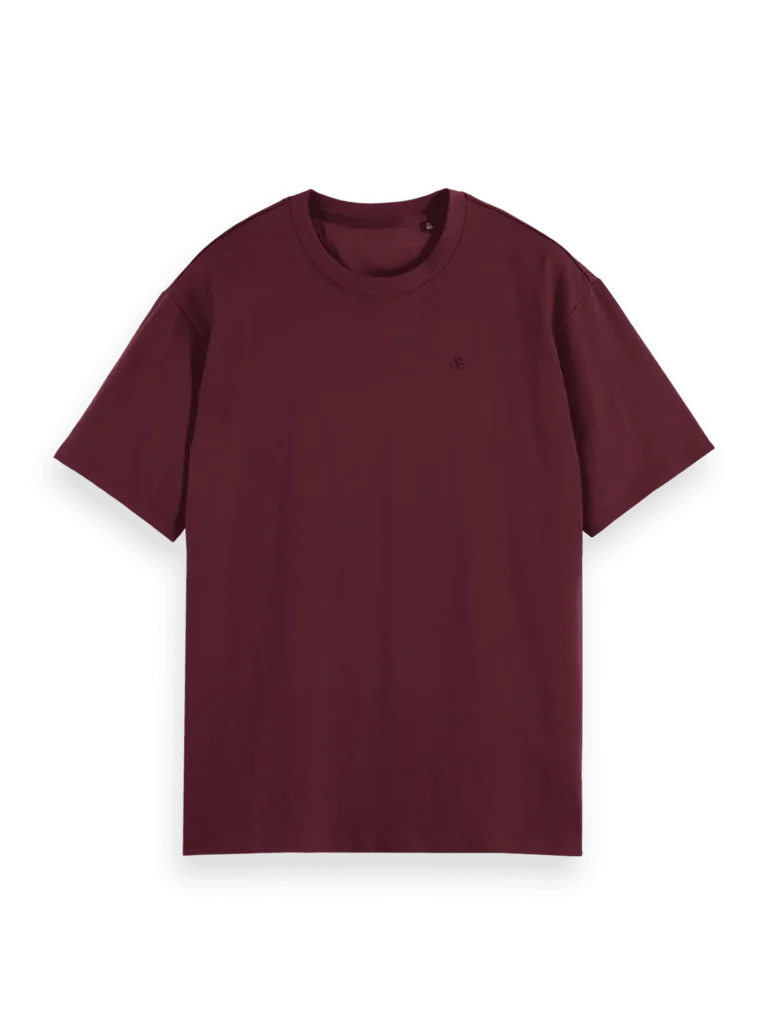 Scotch & Soda 178777 Essential regular fit logo T-shirt - Image 7