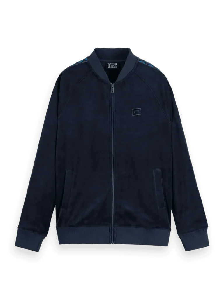 Scotch & Soda 178762 Velour track top