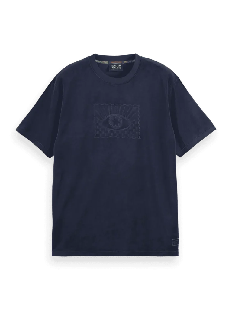 Scotch & Soda 178793 Velour tee-shirt - Image 3