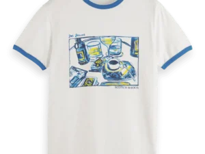 Scotch & Soda 180418 Joe Jonas X Scotch Soda Ringer t-shirt