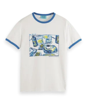 Scotch & Soda 180418 Joe Jonas X Scotch Soda Ringer t-shirt