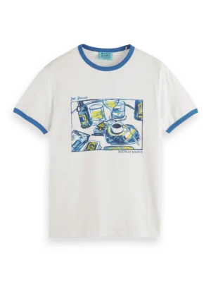 Scotch & Soda 180418 Joe Jonas X Scotch Soda Ringer t-shirt