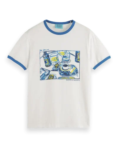 Scotch & Soda 180418 Joe Jonas X Scotch Soda Ringer t-shirt