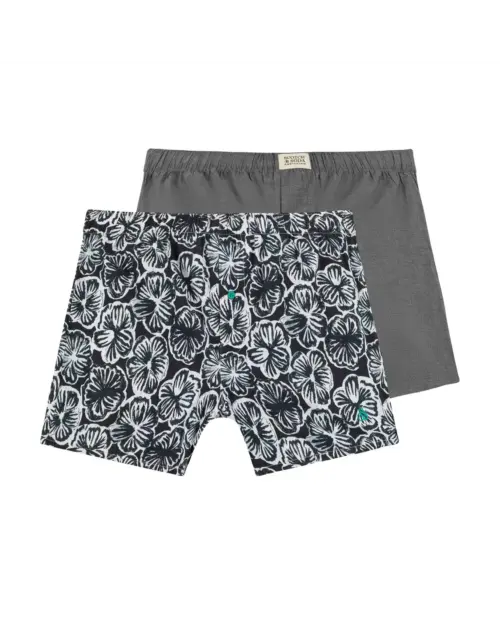 S&S SSFA24M2720-31: 2 pk Men's Cotton woven boxer brief