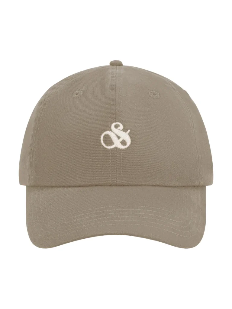 Scotch & Soda Cotton twill adjustable cap, Taupe