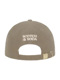 Alternative view of Scotch & Soda SSV7-2308 Cotton twill adjustable cap, Taupe