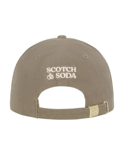 Alternative view of Scotch & Soda SSV7-2308 Cotton twill adjustable cap, Taupe